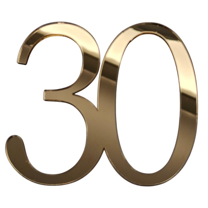 Dekoracja na tort DOWOLNA LIBCZA złote lustro