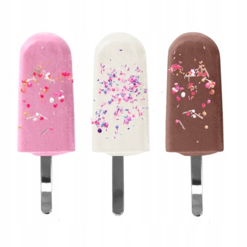 Srebrne patyczki do cakesicles cakes pops 11 cm 10szt