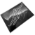 Topper na bok tortu DEKOR srebrny samolot linearny
