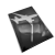 Topper na tort srebrny lustrzany samolot