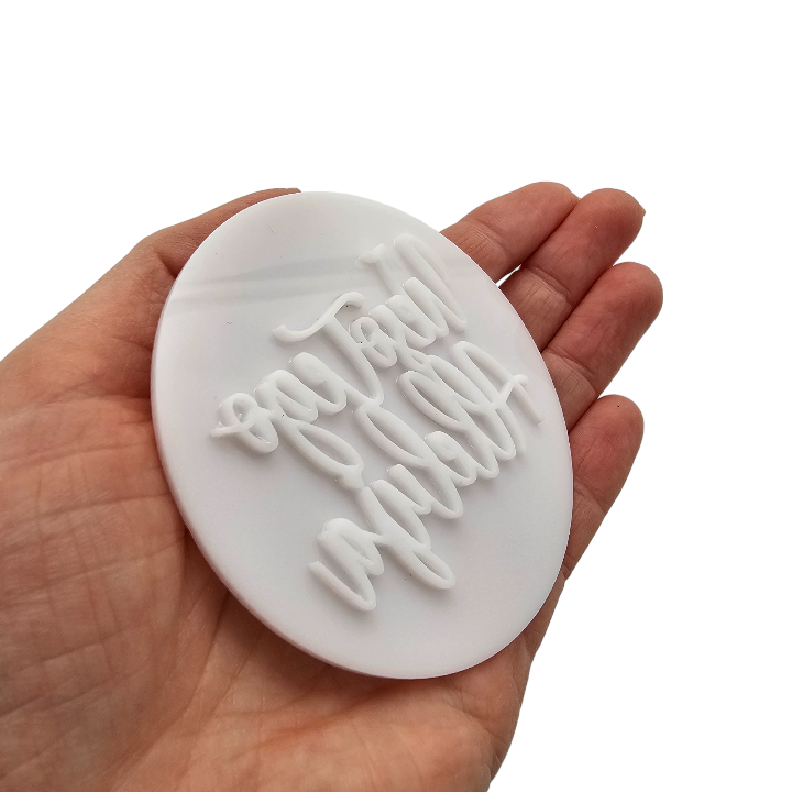 Stempel do masy cukrowej na Wielkanoc Wesołego Alleluja