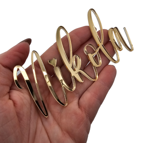 Zestaw dekoracji na tort komunijny na komunię z IMIENIEM